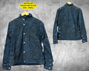 Post Apoc Cotton Jackets - Clearance Sale - Men Festival Jacket, Psytrance, Burning man Clothing, Streetwear, Biker Wear, Cosplay, Cyberpunk