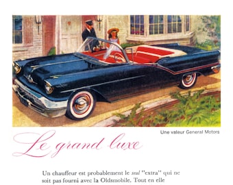 1957 Oldsmobile 98 Poster Size Advert