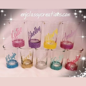 Personalized shot glass. READ Description before purchase!
