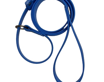 5/8” Biothane Handmade Slip Lead for Dogs, water resistant and easy to clean