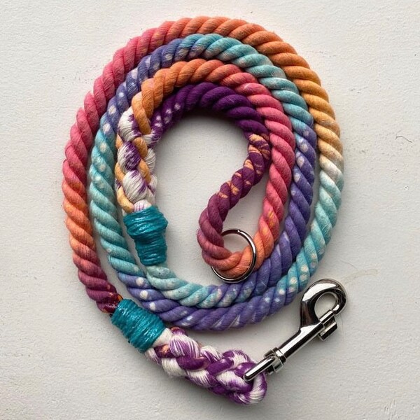 Rope Leash Etsy