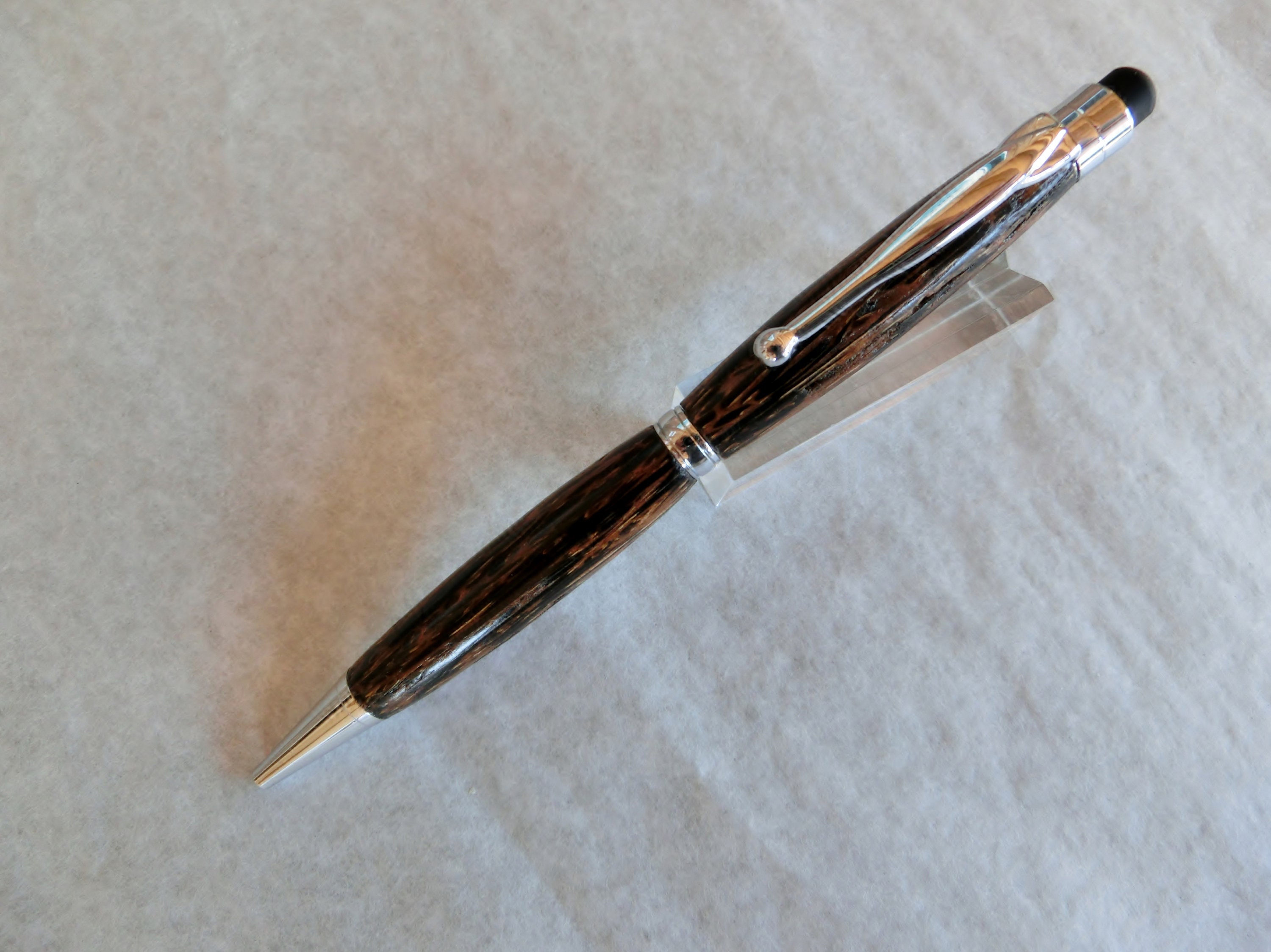 stylo Lady en Palmier Noir