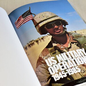 Vintage, livro militar, operações militares dos EUA, 1945-1985, de Kenneth Anderson, capa dura, 1984, The Military Press imagem 3