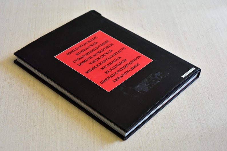 Vintage, livro militar, operações militares dos EUA, 1945-1985, de Kenneth Anderson, capa dura, 1984, The Military Press imagem 10