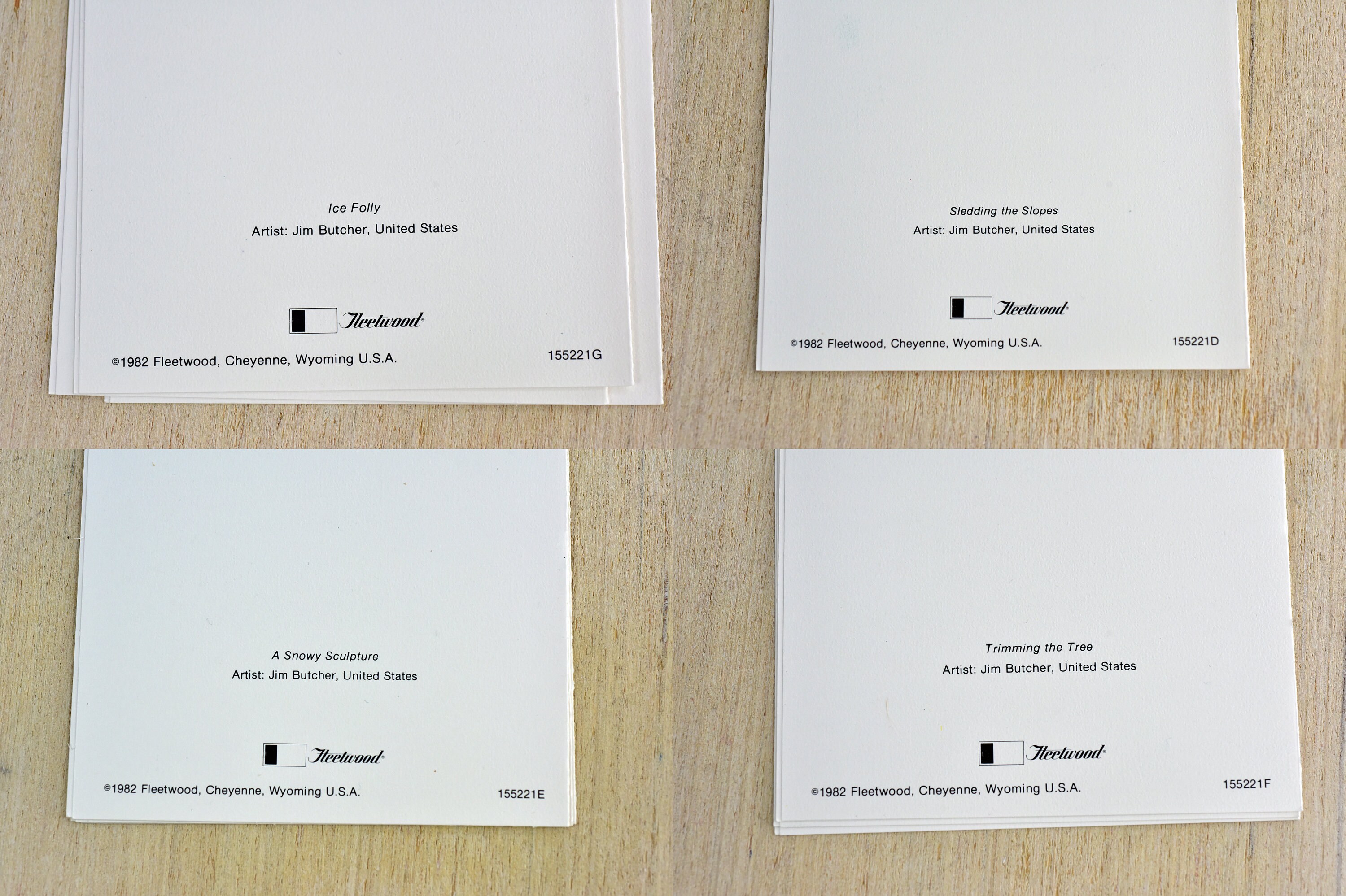 Vintageartist Jim Butcherchristmas12 Note Cards12 Etsy