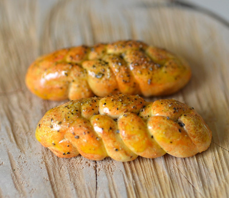 Miniature French Bread Loaf For Doll House112 Scale Etsy