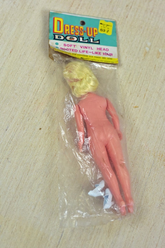 Vintage kmart dress up Doll soft vinyl Head rooted Life like Hair made in Hong Kong collectible blonde Etsy Ireland