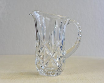 Vintage,Fan Cut,Martini,Pitcher,Lead Crystal,Water Pitcher,Gorham,Crystal,Lady Anne,Made in Poland,Heavy crystal