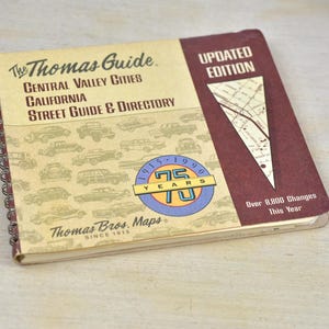 Thomas Bros Maps - Etsy