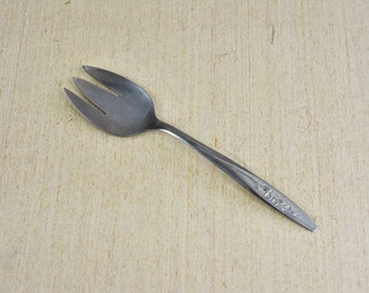 Vintage,Superior,Stainless Steel,Meat Fork,Cold Meat Fork,Serving Utensils,Midcentury,1960s,Serving Fork