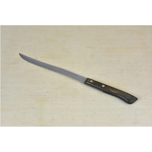 Vintage,Flint,Vanadium,Stainless,Carving Knife,USA,Knife,Brown,Wood Handle,Kitchen knife,Collectible