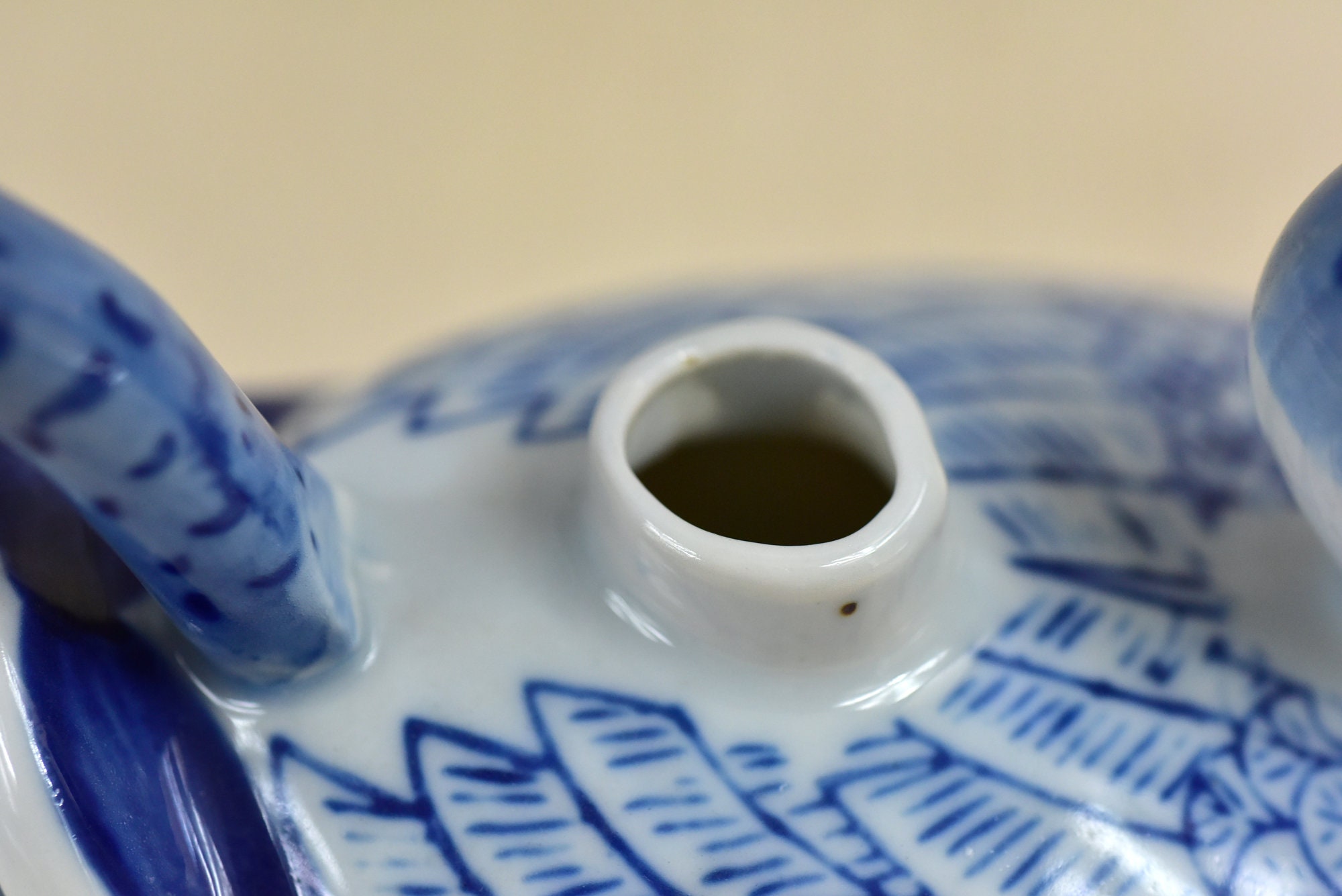 Vintage,white and Blue,duck Shaped,teapot,hand Painted,bird Vintage,white and Blue,duck Shaped,teapot,hand Painted,bird