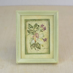 Cheri Blum ヴィンテージ カラー 花 ウォールプレート 壁掛け Cheri