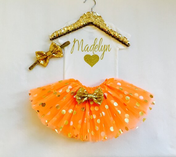 orange and gold outfits