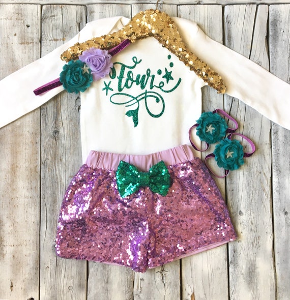 mermaid 4th birthday outfit