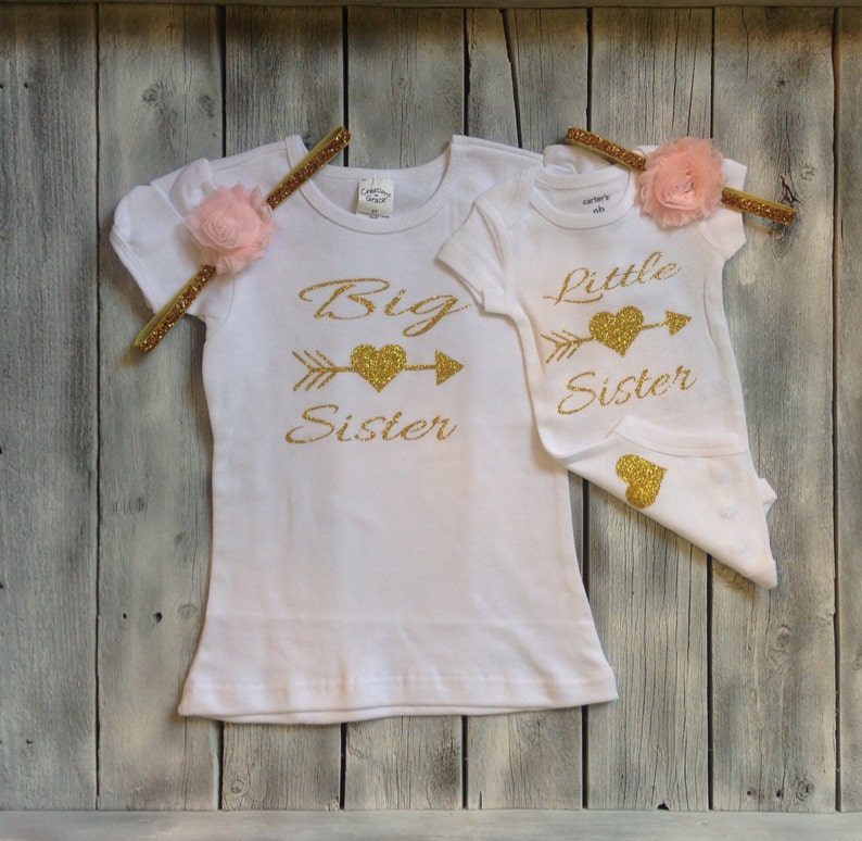 Big Sister Little Sister Set Big Sister Little Sister Shirt - Etsy
