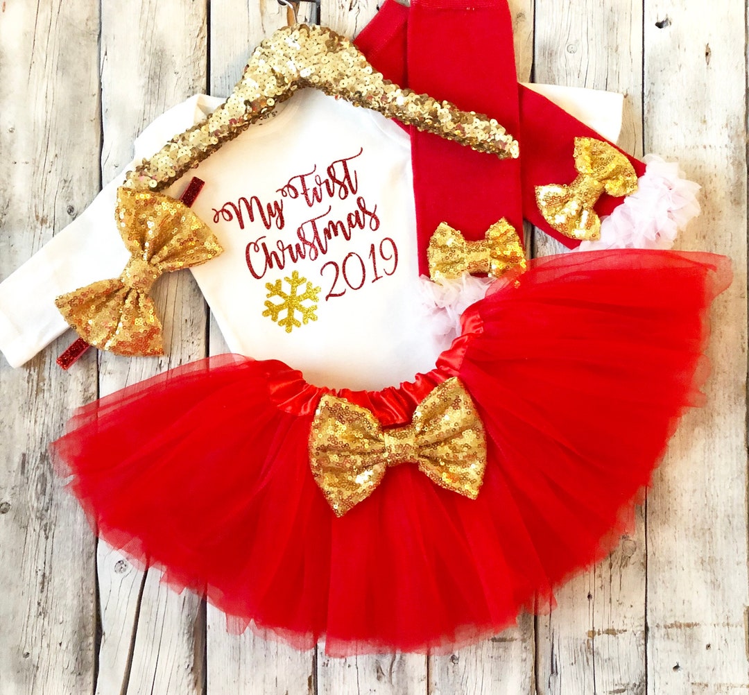 Baby Girl Christmas Outfit, 1st Christmas Outfit, First Christmas — free download