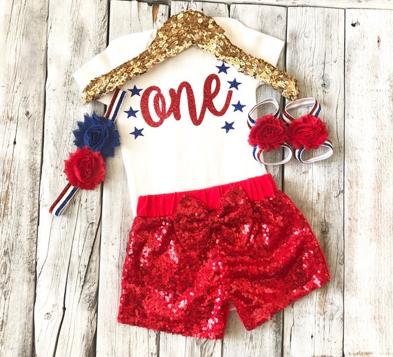 4th of july 1st birthday outfit