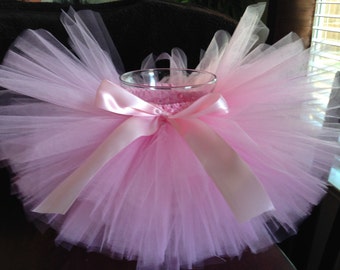 Light pink tutu, pink tutu, Birthday tutu, tutu, photo prop, baby tutu, toddler tutu, girl tutu