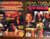 Star Trek III The Search for Spock Official Movie Magazine Poster Magazine - 1984 sci-fi collectibles