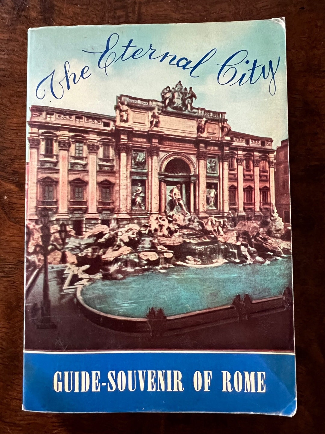 The Eternal City - Guide-souvenir of Rome, Vintage 1961 Illustrated ...