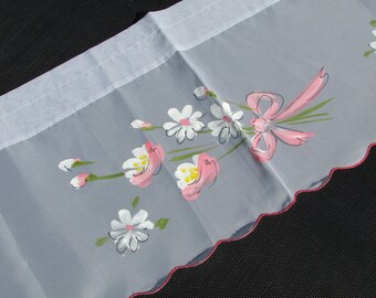 Organdy Curtains Etsy