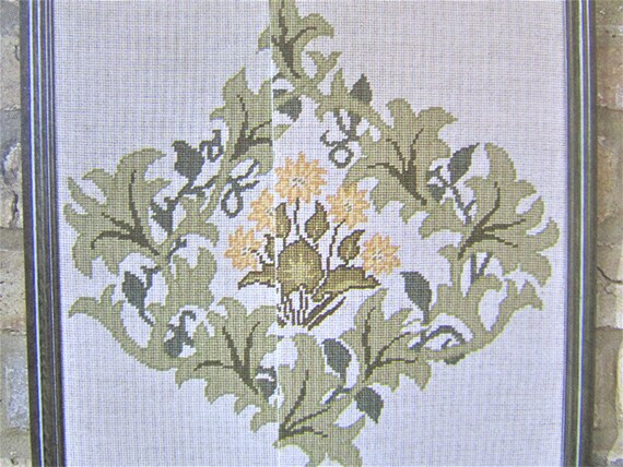 Primula Flower Needlepoint Canvas 