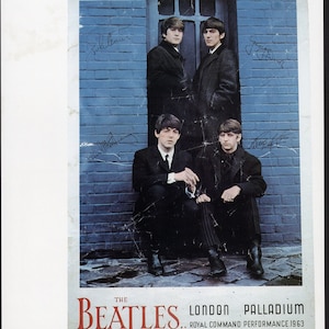 The Beatles London Palladium - Etsy