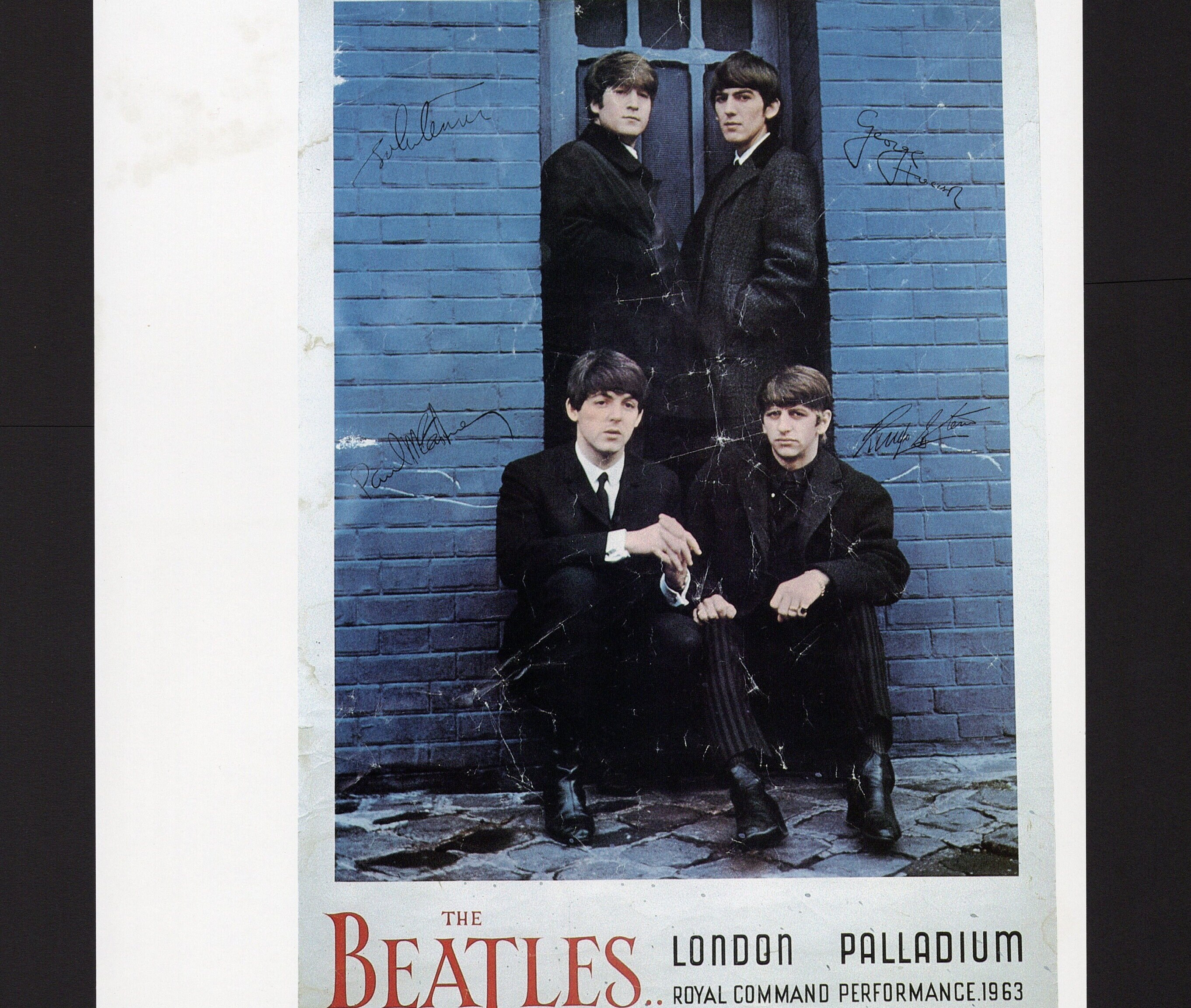 THE BEATLES ロンドン パラディウム ポスター The Beatles London Palladium - Etsy