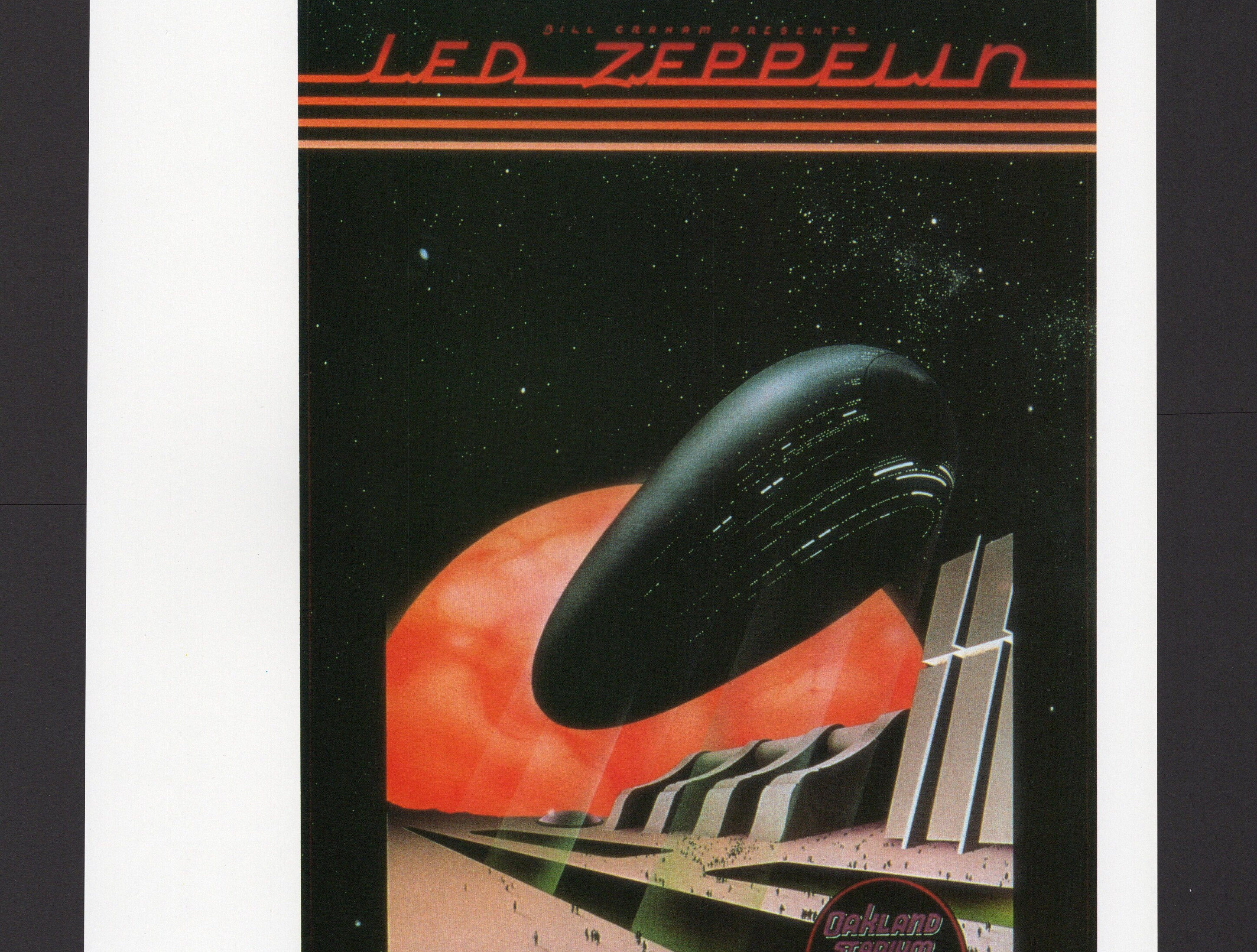 Led Zeppelin レッド・ツェッペリン ロックバンド ポスター 印刷 