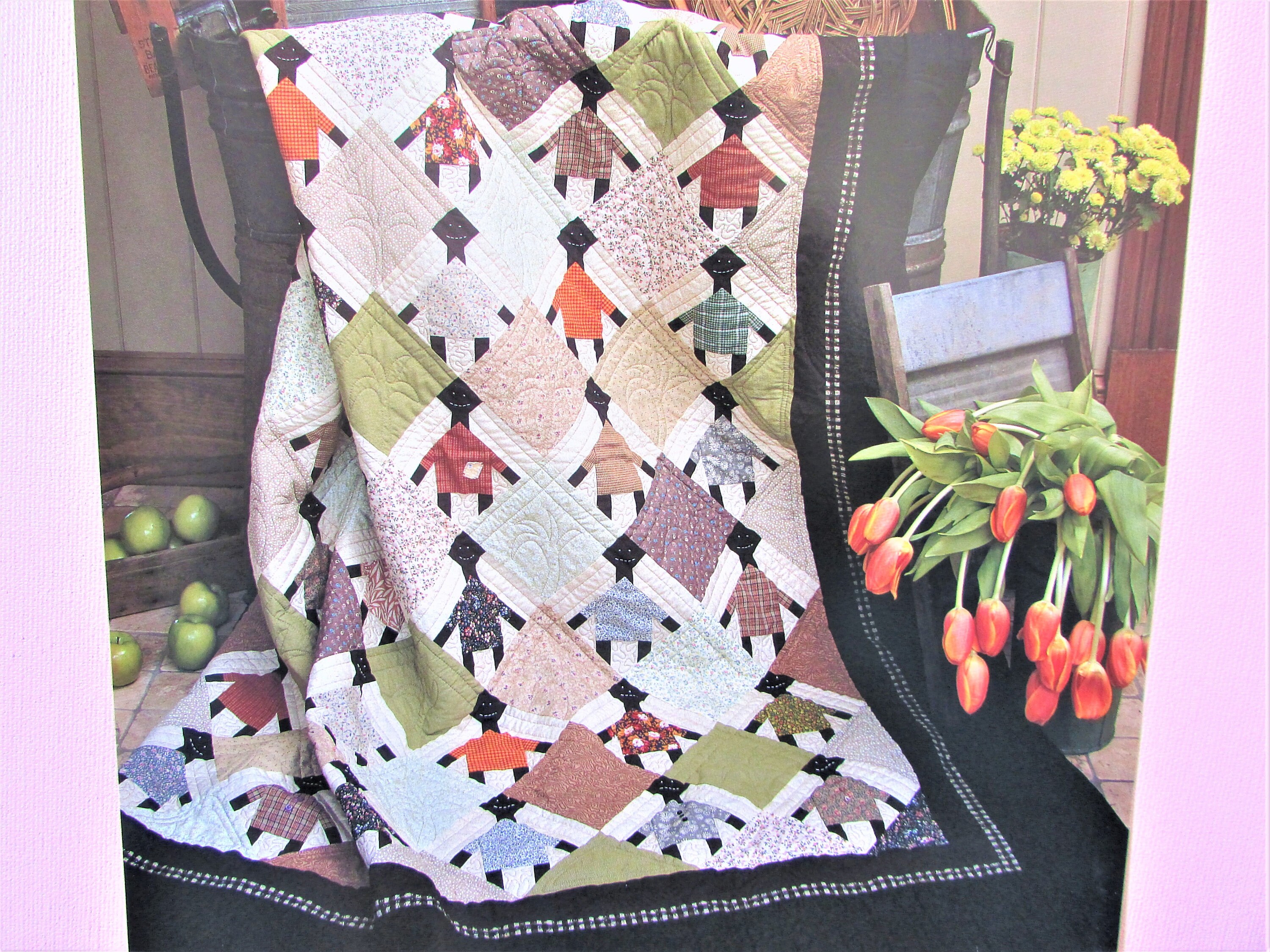 OTHER AND☆BLOCK QUILTING TINY KARMA Quilt Block Mania - November 2022: Night Camper Block (aka