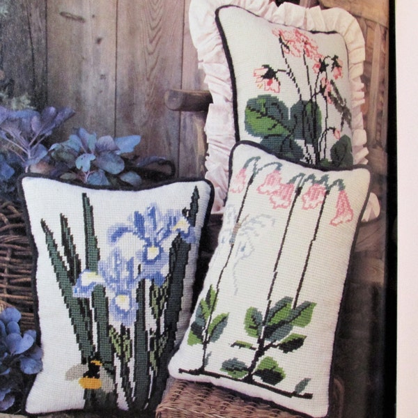 Floral Needlepoint Etsy