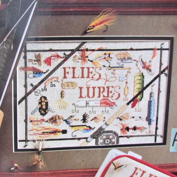 Fishing Cross Stitch Etsy