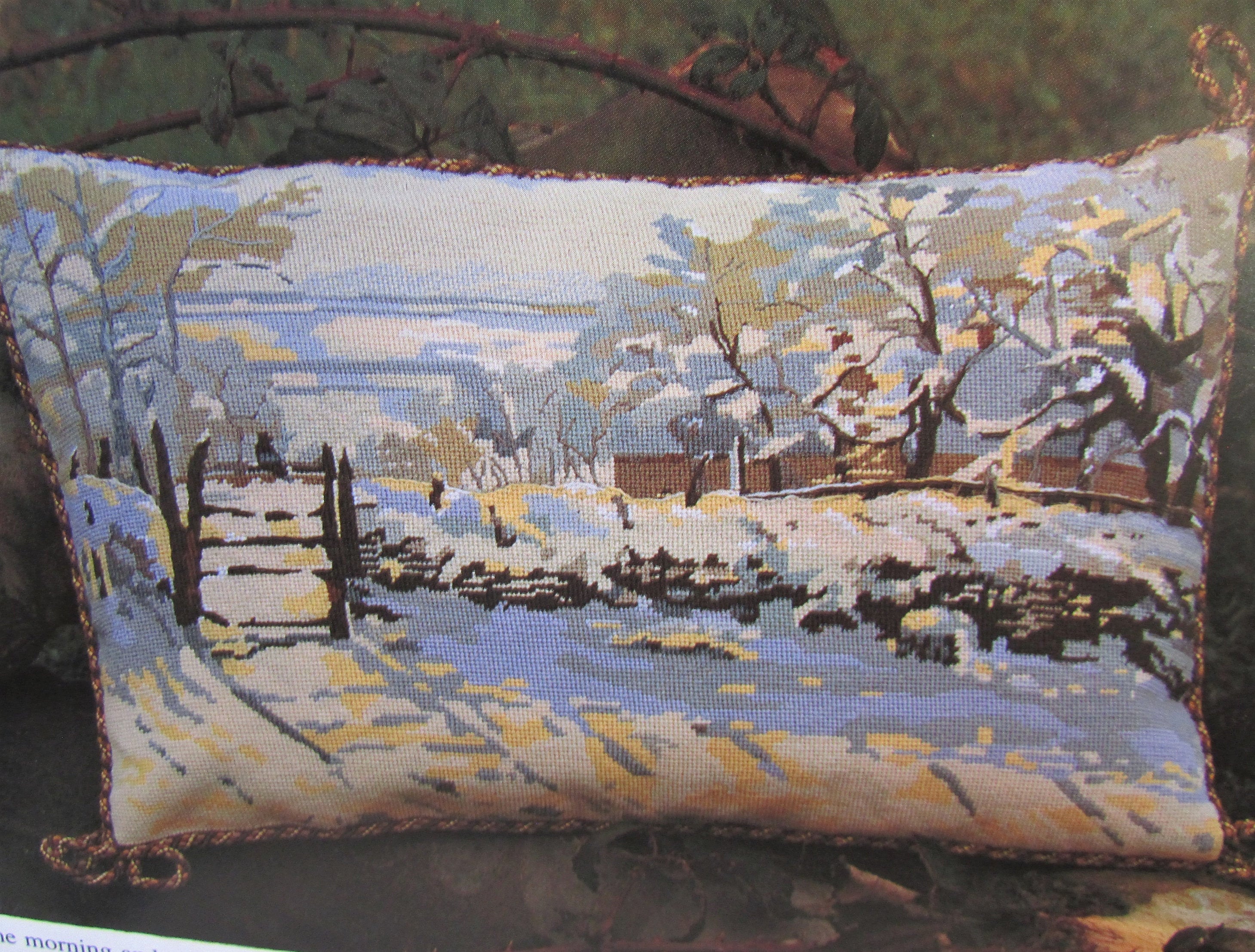 French Impressionist Painting Needlepoint Pattern/ Etsy