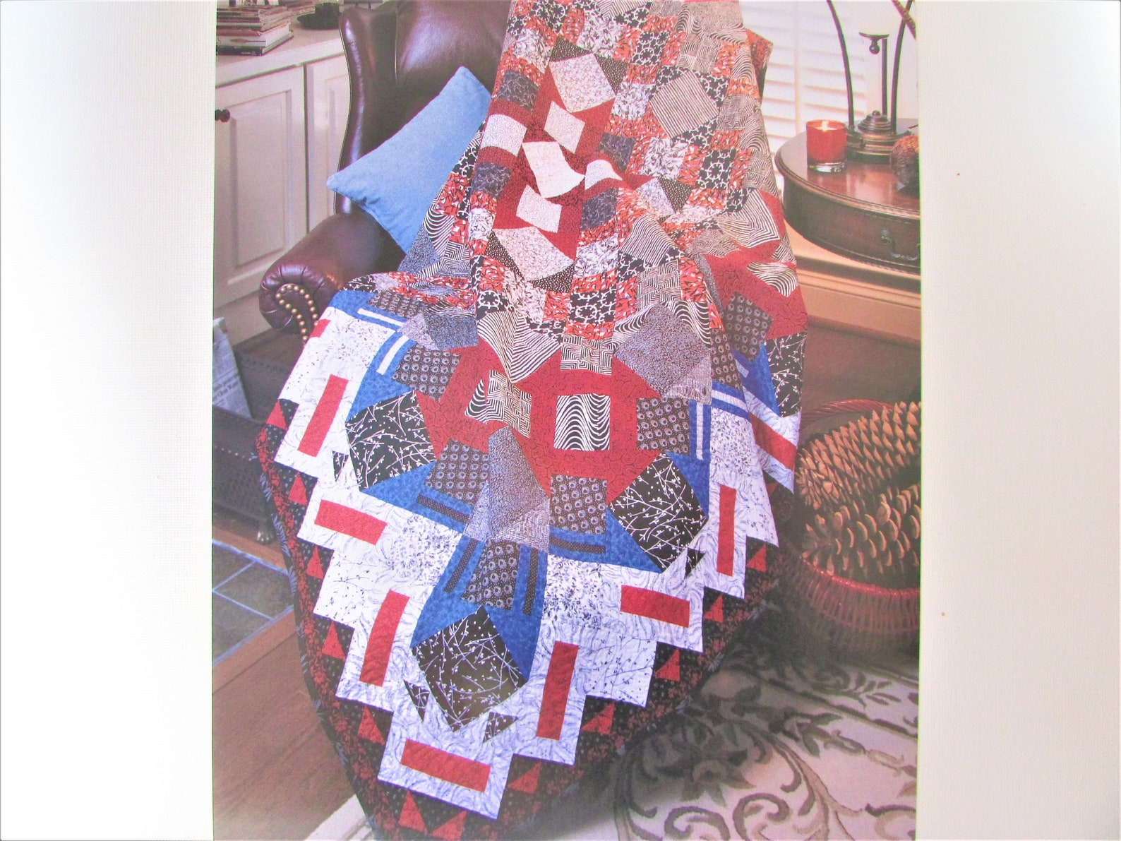 Cherokee Basketweave Quilt Pattern/ Block Pattern Quilt for Etsy