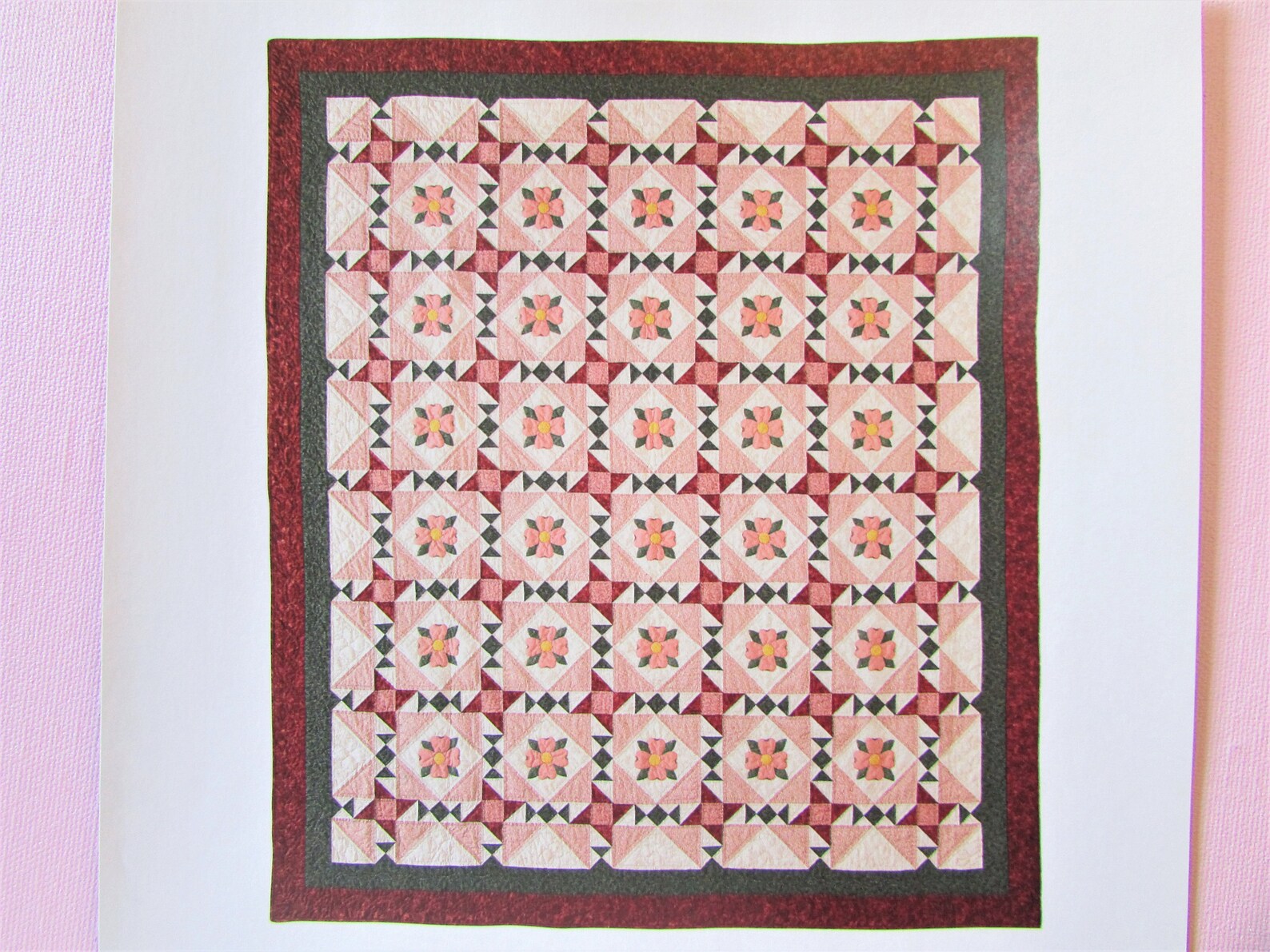 Dogwood Meadows Quilt Set- Full/Queen main image 1