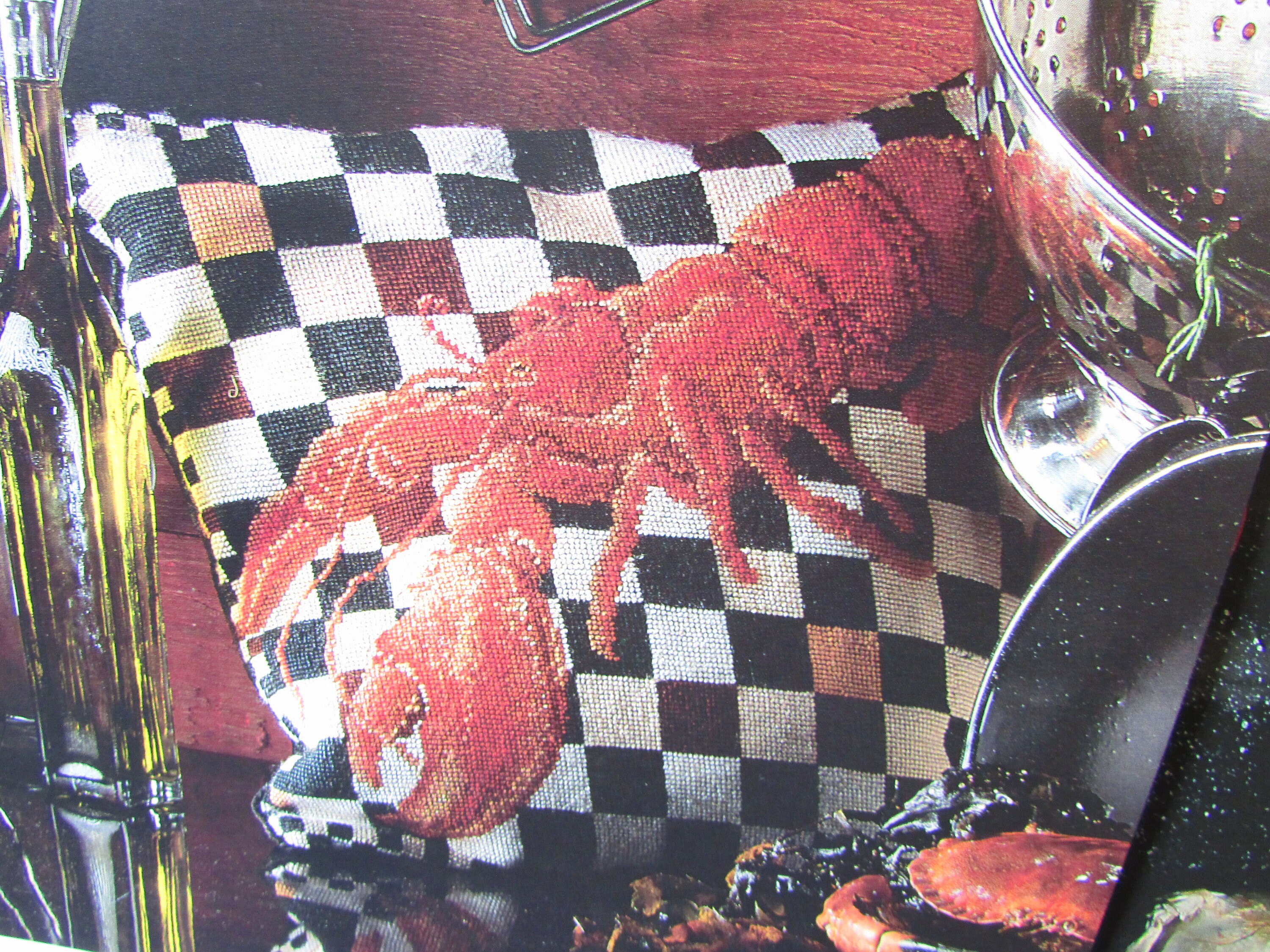 Crab & Lobster Needlepoint Tapestry Pillow Pattern set of 2/ Etsy