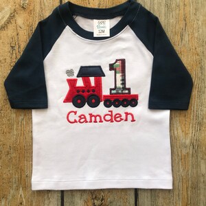 Camiseta de tren de cumpleaños, camiseta de cumpleaños de tren, camiseta de primer cumpleaños, tema de cumpleaños de tren, camisa de cumpleaños personalizada, camisa de cumpleaños con nombre