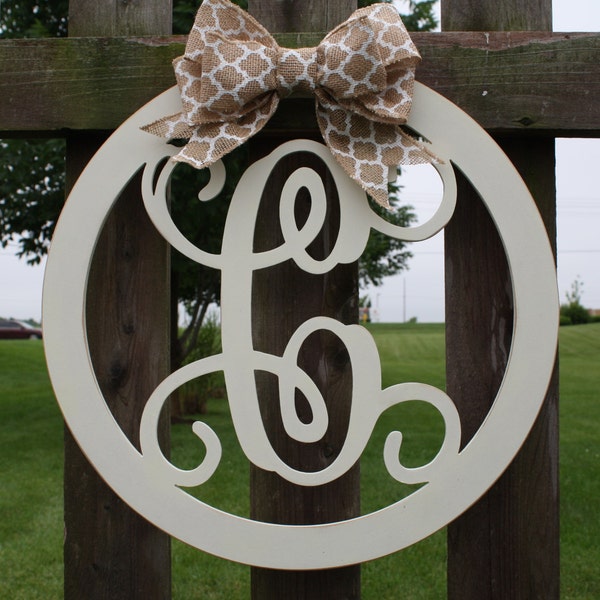 Circle Door Hanger Etsy