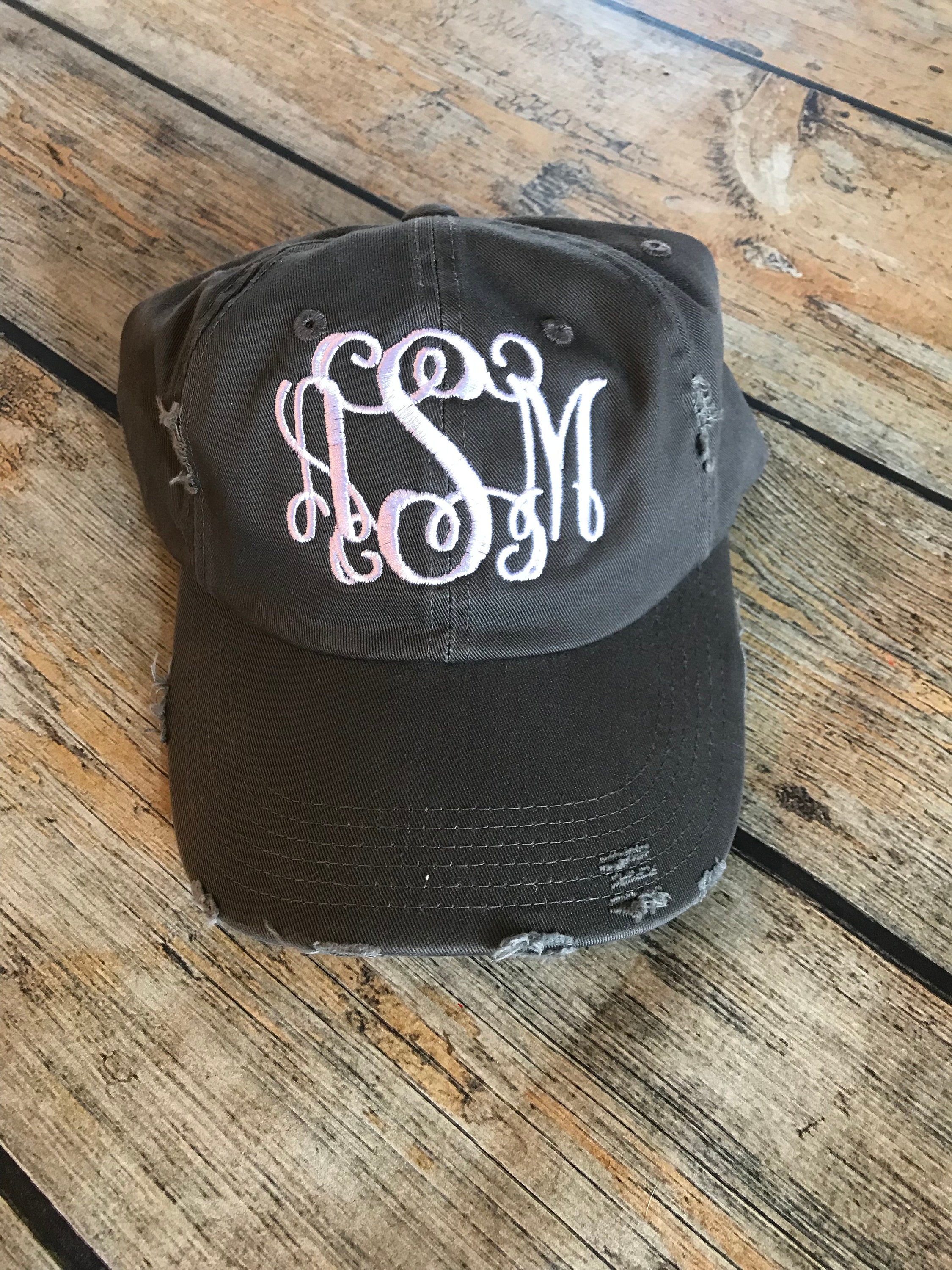 Baseball Hats Personalized hats monograms hat with Etsy