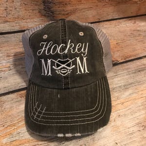 Czapki hokejowe dla mam, personalizowane czapki, czapka hokejowa, czapka hokejowa dla mam, prezent urodzinowy dla mamy, prezent na dzień matki, prezent dla osób poniżej 25 roku życia, prezent dla drużyny hokejowej