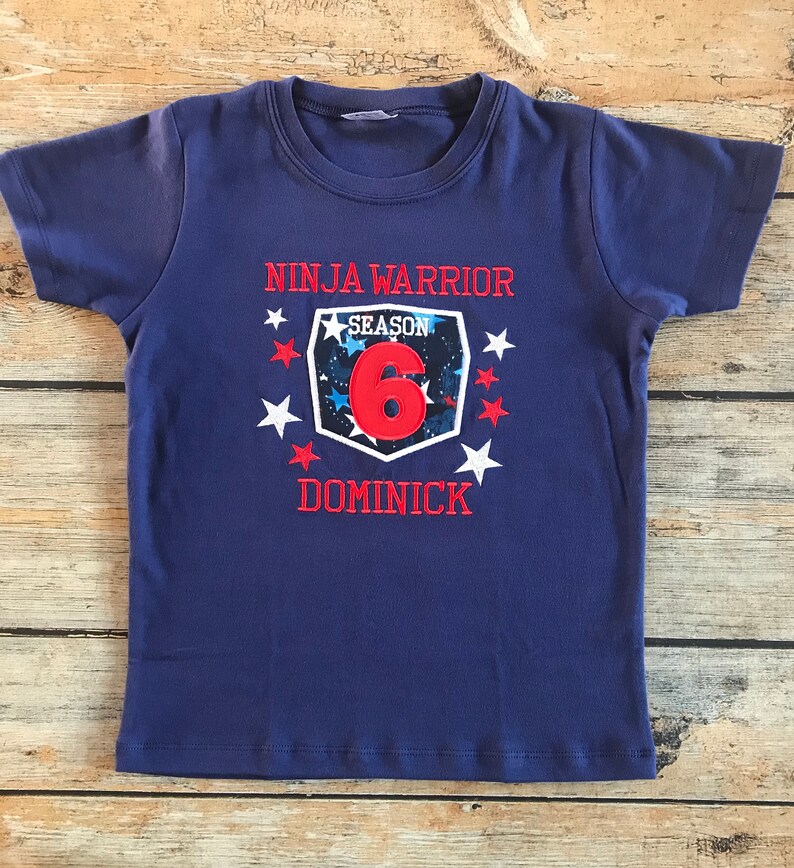 american ninja warrior tee shirts