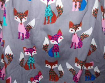 fox handmade skirt one size