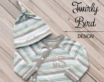 Newborn Boy Coming Home Outfit