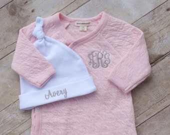 Baby Girl Coming Home Outfit Personalized