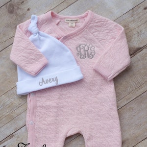 Baby Girl Coming Home Outfit Personalized