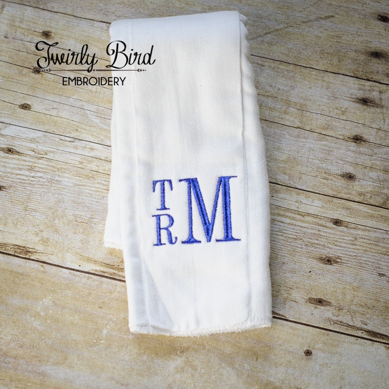 Burp Cloths for Boys Baby Shower Gift Monogrammed Burp Etsy
