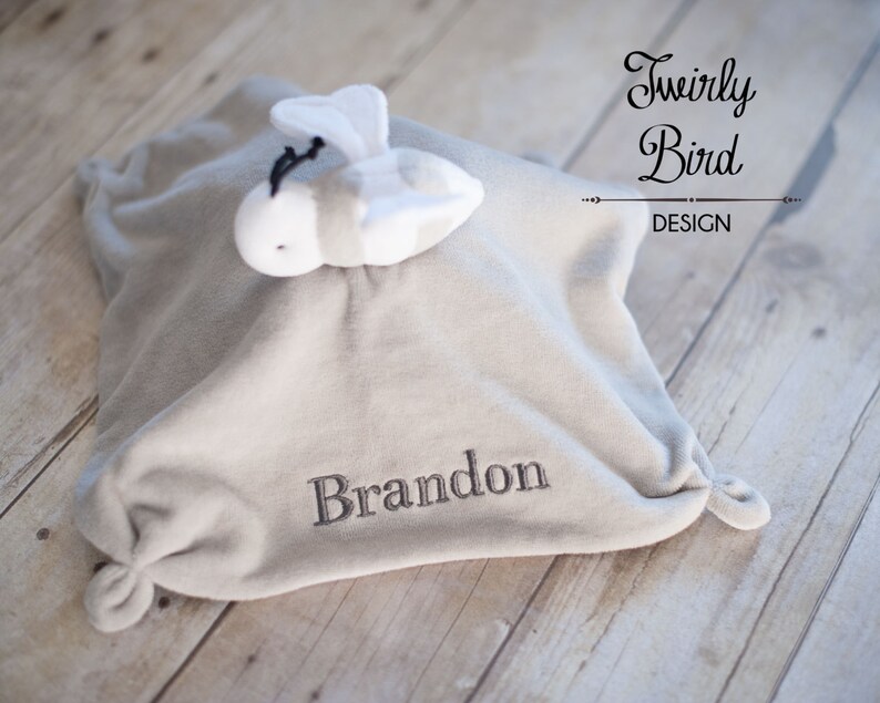 Security Blanket for Baby Personalized Baby Lovey Baby Etsy