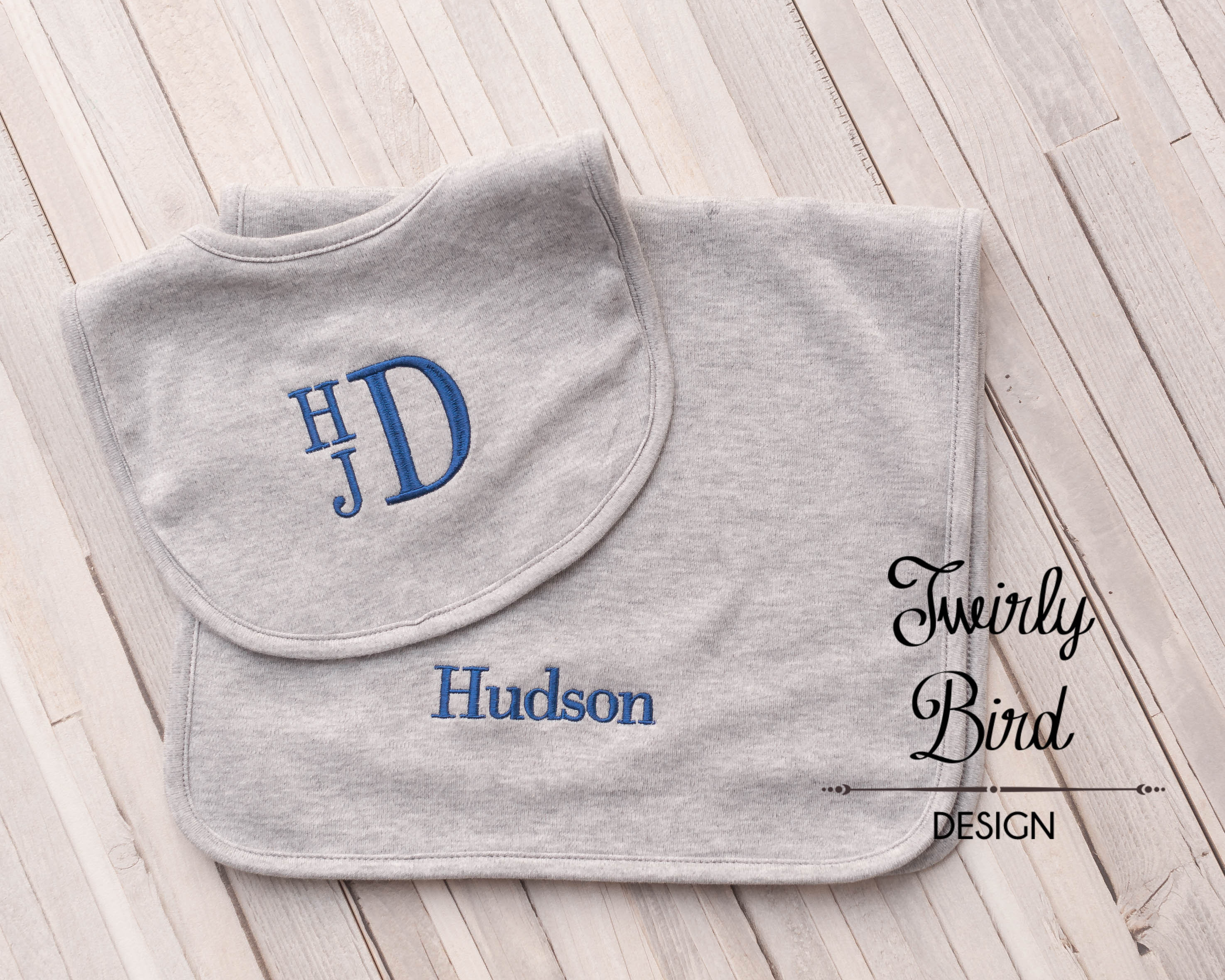 personalized bibs and burp cloths