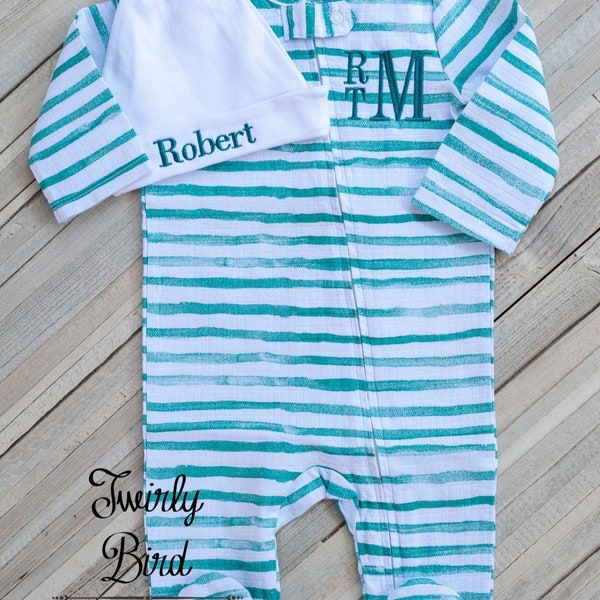 Baby Boy Coming Home Outfit Summer Etsy